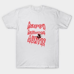 HAPPY HALLOWEEN AUNTIE T-Shirt